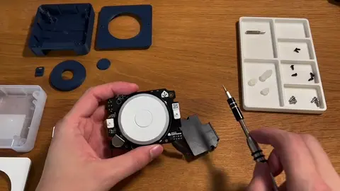 Clip showing how to remove the LED diffuser ring